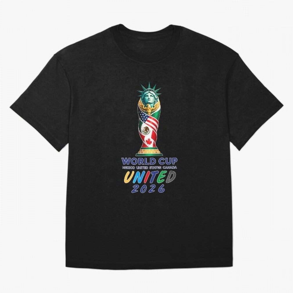World Cup United 2026 Mexico USA Canada Soccer Design Classic T-Shirt Join the Global Buzz around FIFA World Cup 2026 Group Stage Made for Messi and Cristiano Ronaldo, Brazil Energy, Stadium Chants, National Pride, Trophy Dreams and Unforgettable