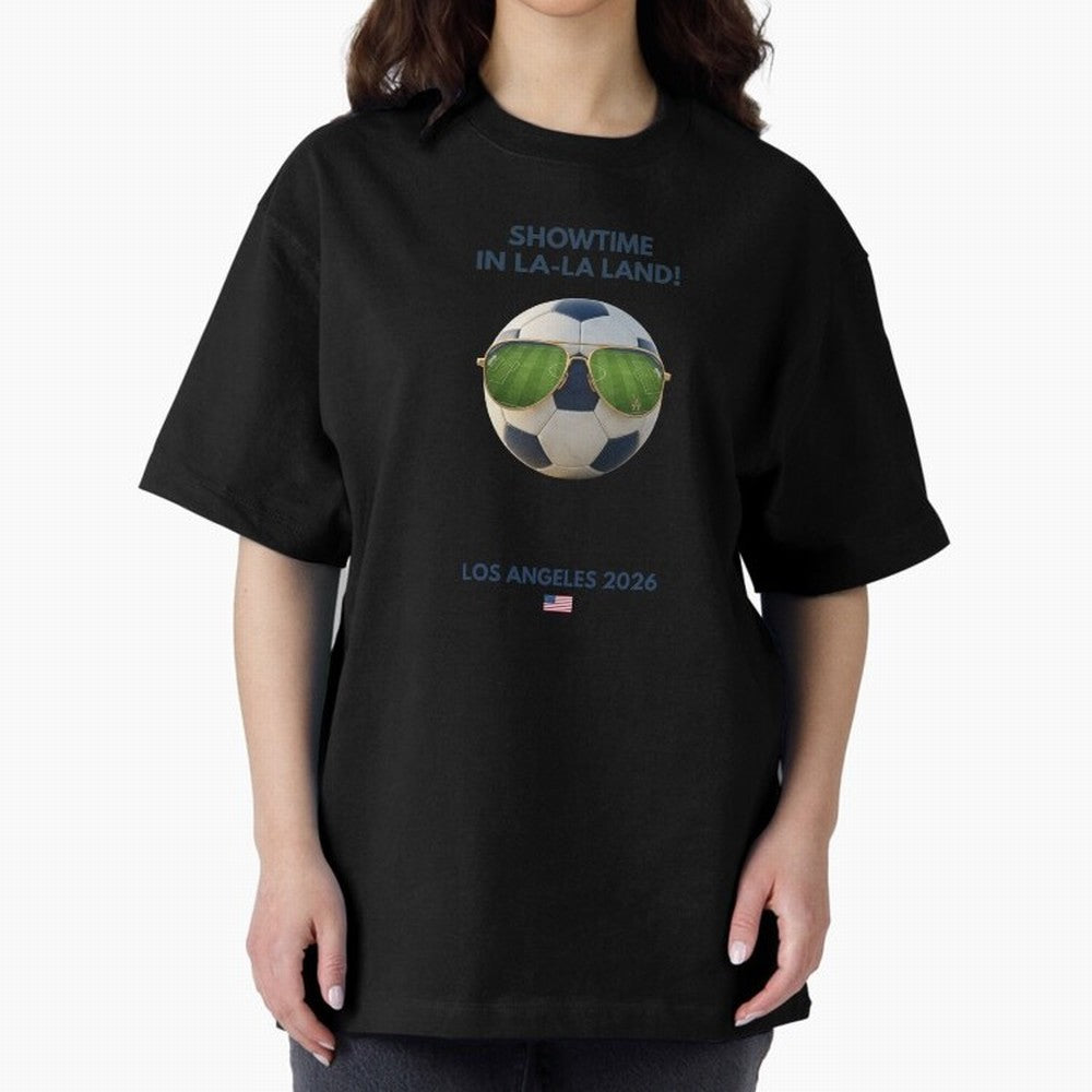 WC26 Hosting City: Los Angeles | Fun and Smart Soccer Fan Gear Classic T-Shirt Join Supporters Worldwide for Match Day Hype around FIFA World Cup 2026 Group Stage, Cristiano Ronaldo, Haaland and CR7, Argentina, France and Brazil, Goal Celebration