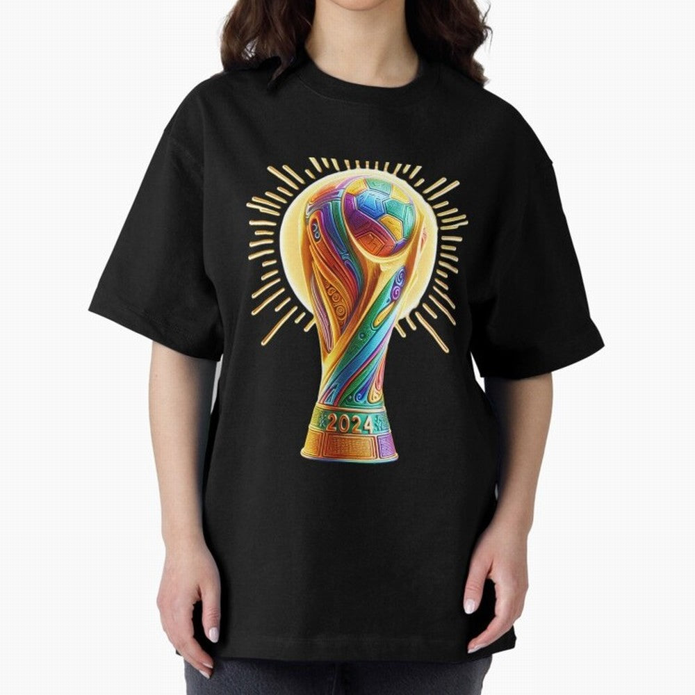 Golden Illuminating Cup Classic T-Shirt Support Your Favorite Stars during FIFA World Cup 2026 USA Canada Mexico Driven by Messi, CR7 and Mbappe, France Energy, Stadium Chants, National Pride, Trophy Dreams and Unforgettable Football Memories; Made