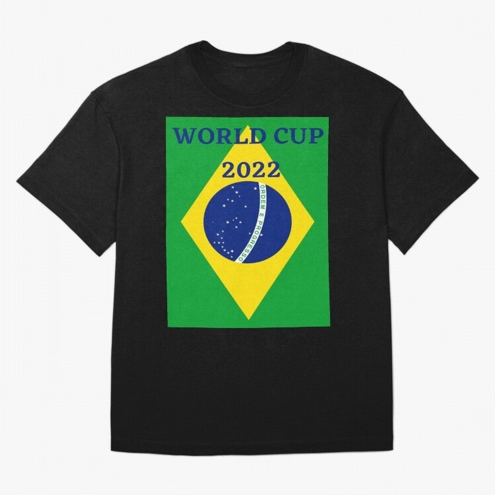 WORLD CUP BRAZIL - KEEP CALM AND SUPPORT BRAZIL - WORLD CUP BRAZIL Classic T-Shirt Bring Home FIFA World Cup 2026 Group Stage for Fans of Cristiano Ronaldo, Haaland and CR7 and Brazil, Portugal and Argentina, Bringing Football Festival Excitement,