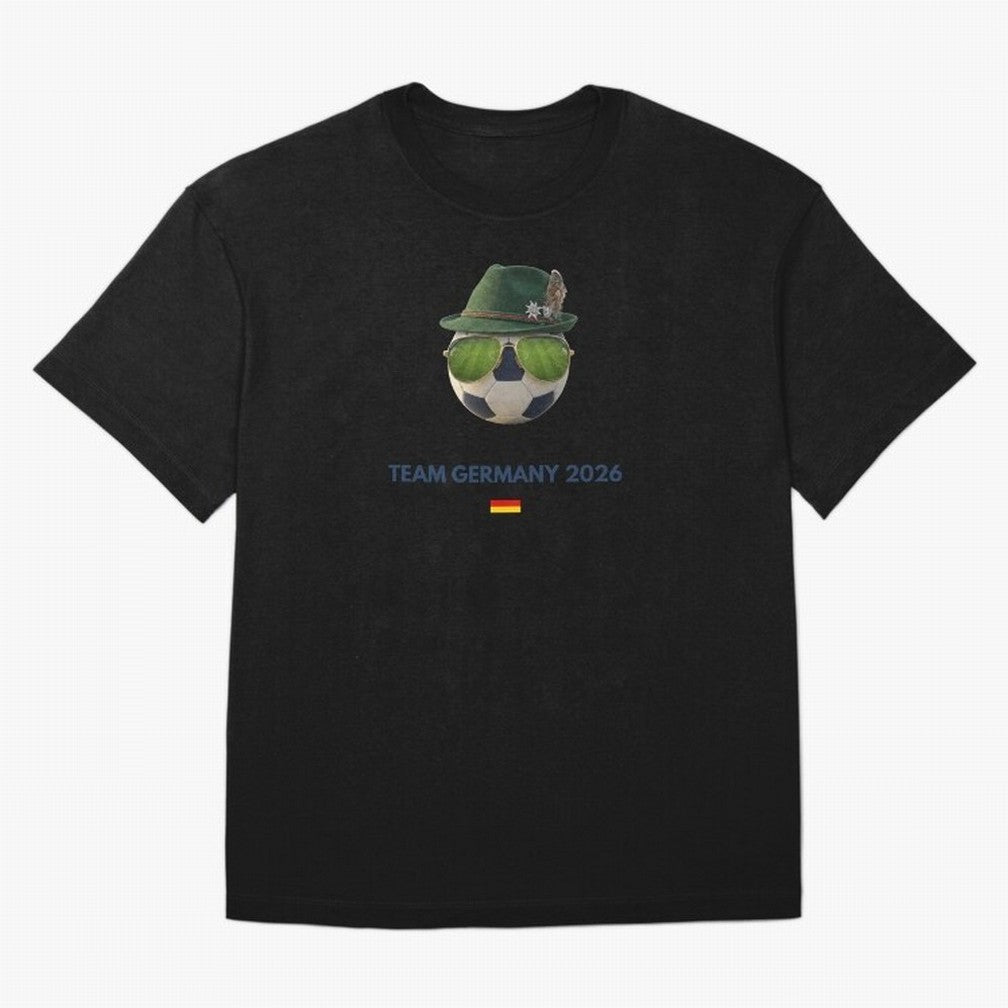 Football Fan Gear: Team Germany 2026 Classic T-Shirt Fuel Global Football Passion for FIFA World Cup 2026 USA Canada Mexico, Centered on Messi and Cristiano Ronaldo, Portugal, Championship Spirit, Famous Goals, Roaring Crowds and International