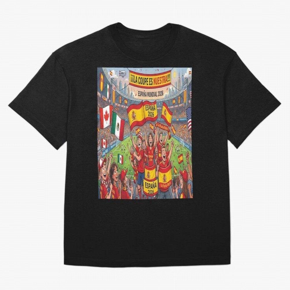 Spain World Cup 2026 - Stadium Classic T-Shirt Bring Trophy Dreams to the FIFA World Cup 2026 USA Canada Mexico Journey through Haaland Highlights, Portugal Pride, Stadium Memories, Football Loyalty, International Chants and Championship Tradition;