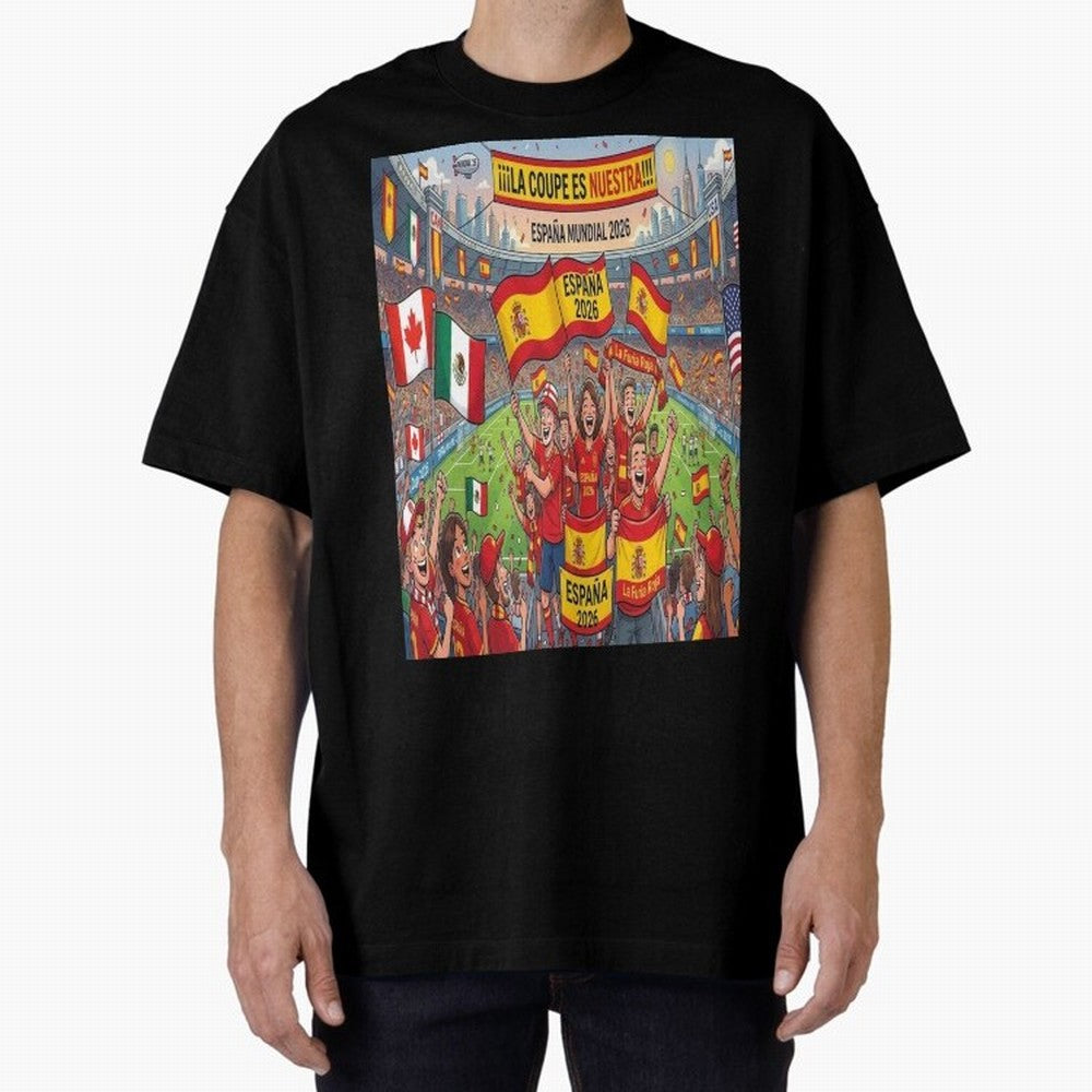 Spain World Cup 2026 - Stadium Classic T-Shirt Bring Trophy Dreams to the FIFA World Cup 2026 USA Canada Mexico Journey through Haaland Highlights, Portugal Pride, Stadium Memories, Football Loyalty, International Chants and Championship Tradition;