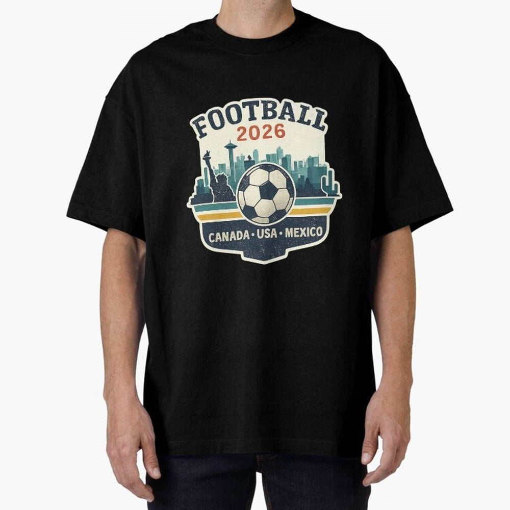 Football 2026 ¨C One World One Goal Classic T-Shirt Feel International Energy from the FIFA World Cup 2026 Group Stage Journey through Cristiano Ronaldo, Haaland and CR7 Highlights, Spain and Netherlands Pride, Game Day Rituals, Football Legends,