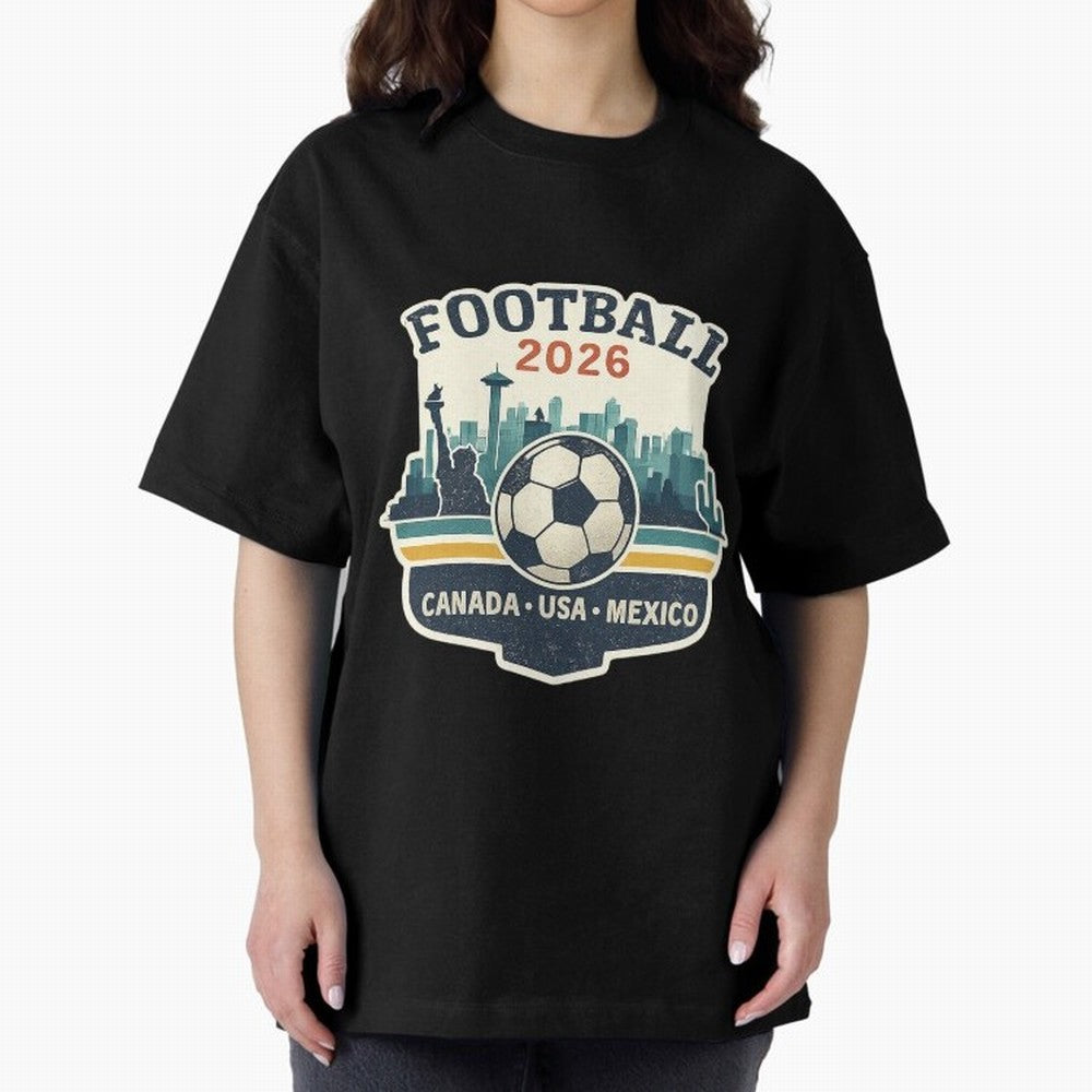 Football 2026 ¨C One World One Goal Classic T-Shirt Feel International Energy from the FIFA World Cup 2026 Group Stage Journey through Cristiano Ronaldo, Haaland and CR7 Highlights, Spain and Netherlands Pride, Game Day Rituals, Football Legends,