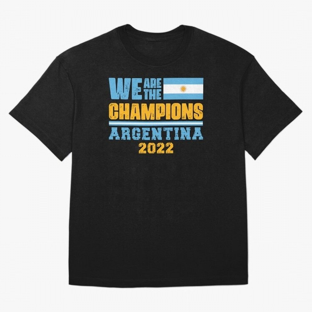 Campeones del Mundo World Cup 2022 - Argentina Mundial de Qatar 2022 Argentina World cup 2022 Classic T-Shirt Stand Proud for FIFA World Cup 2026 for Fans of Neymar and Argentina, Bringing Classic Soccer Heritage, Championship Pressure, Fan Loyalty