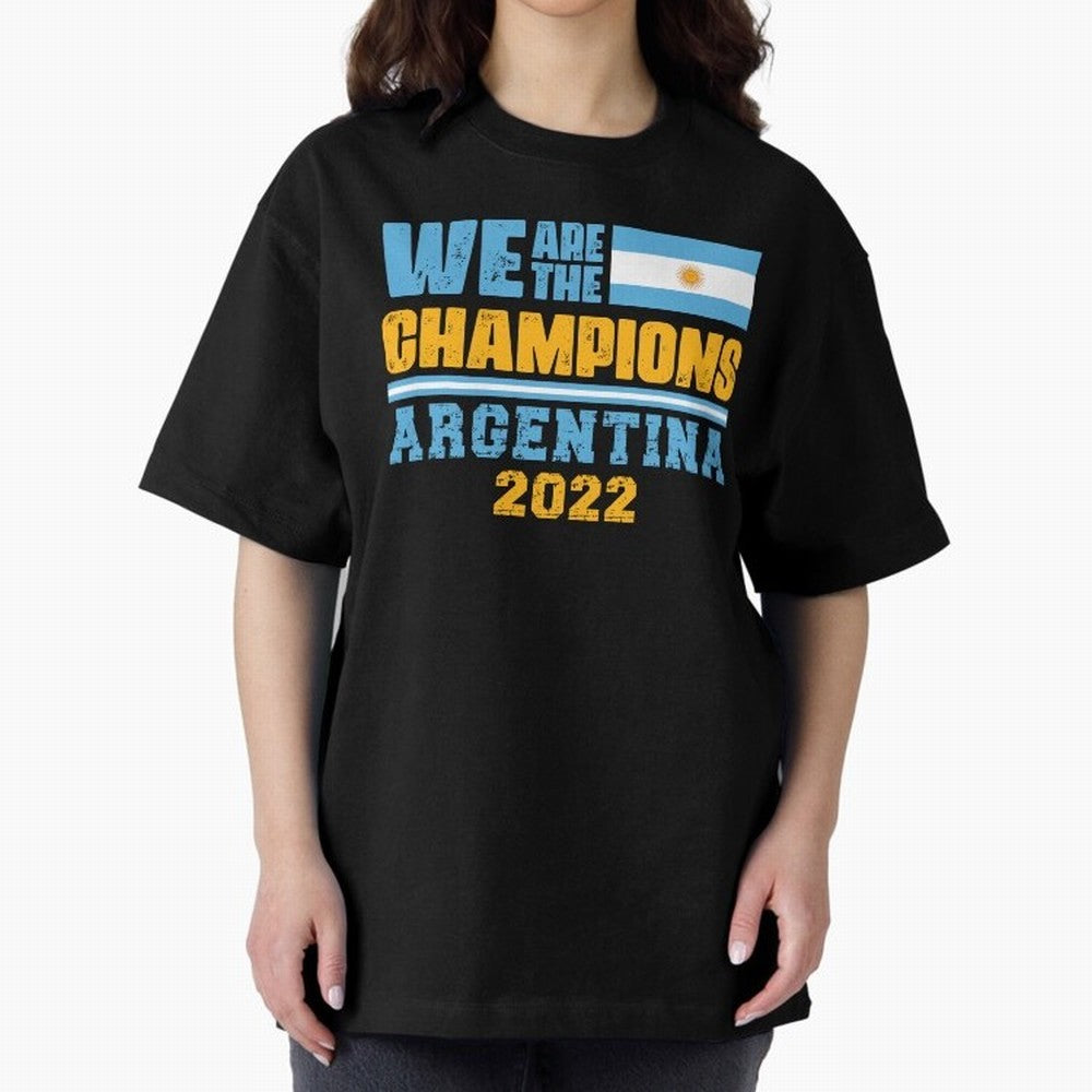 Campeones del Mundo World Cup 2022 - Argentina Mundial de Qatar 2022 Argentina World cup 2022 Classic T-Shirt Stand Proud for FIFA World Cup 2026 for Fans of Neymar and Argentina, Bringing Classic Soccer Heritage, Championship Pressure, Fan Loyalty