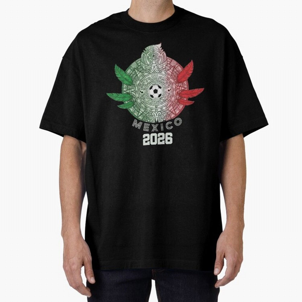Mexico 2026 Aztec Sun Statement Classic T-Shirt Elevate Match Day Hype around FIFA World Cup 2026 Group Stage, Messi, Neymar and Mbappe, Argentina and Brazil, Tournament Hype, Historic Matchups, Family Viewing Parties and Global Sports Pride;