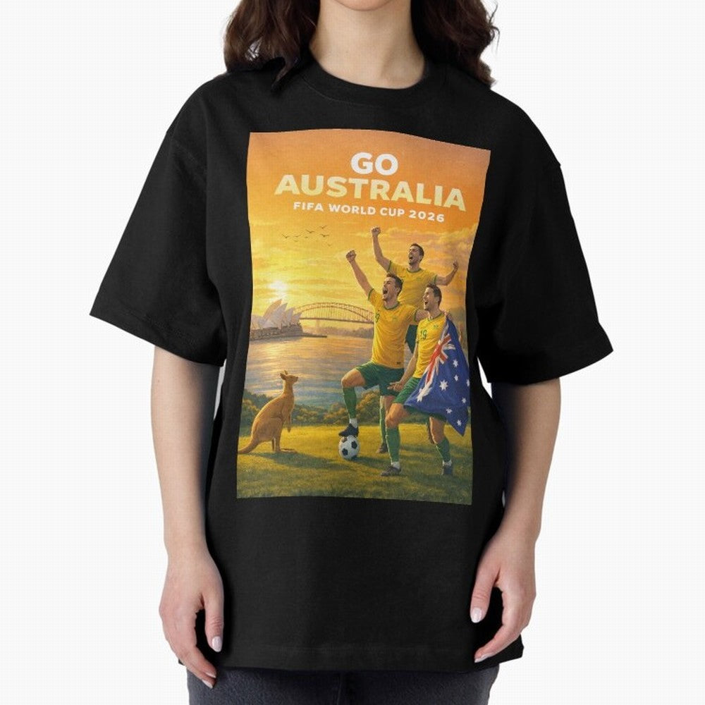 Australia Socceroos FIFA World Cup 2026 Sydney Football Australia Kangaroos Classic T-Shirt Stand with the FIFA World Cup 2026 Group Stage Journey through Cristiano Ronaldo Highlights, Argentina Pride, Sports Nostalgia, International Competition,