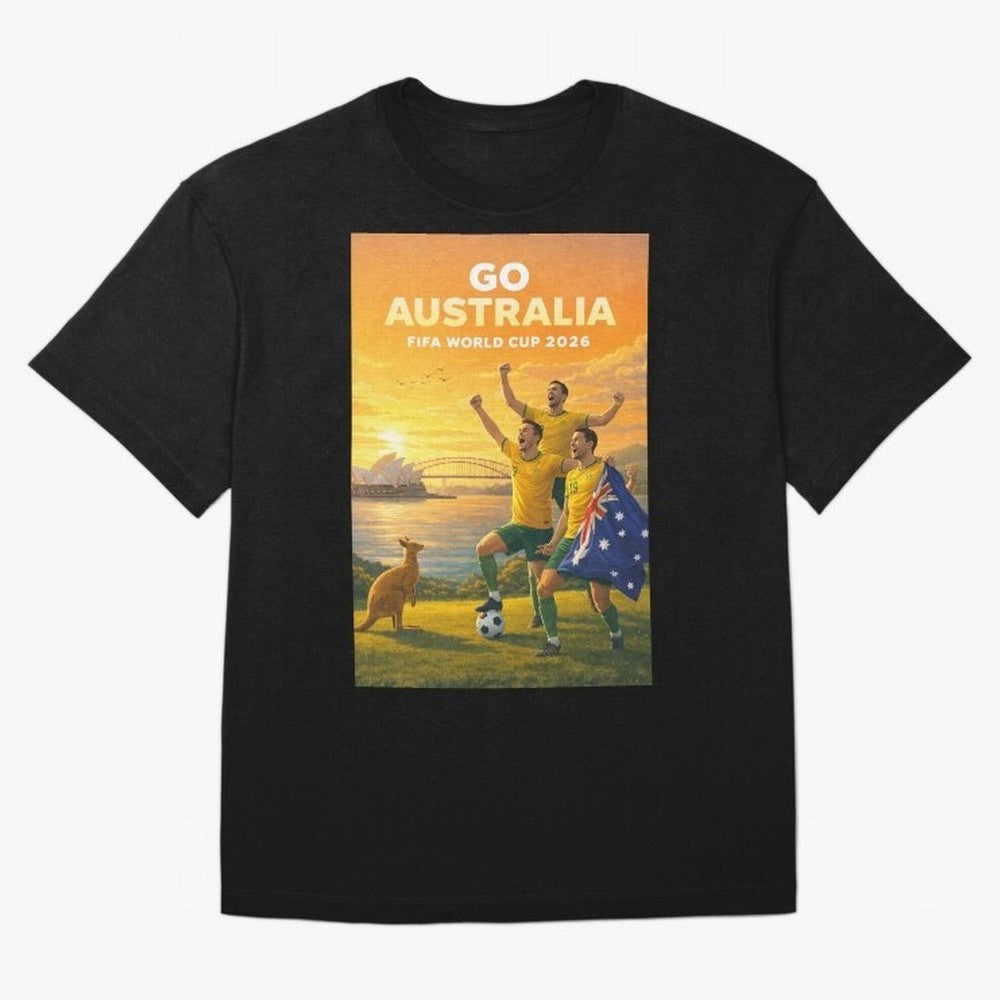 Australia Socceroos FIFA World Cup 2026 Sydney Football Australia Kangaroos Classic T-Shirt Stand with the FIFA World Cup 2026 Group Stage Journey through Cristiano Ronaldo Highlights, Argentina Pride, Sports Nostalgia, International Competition,