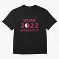 Qatar 2022 World Cup Classic T-Shirt Honor the Beautiful Game during FIFA World Cup 2026 USA Canada Mexico for Fans of Messi and Cristiano Ronaldo and Spain, Bringing Vintage Soccer Flavor, Modern Football Stars, National Flags and Final Night