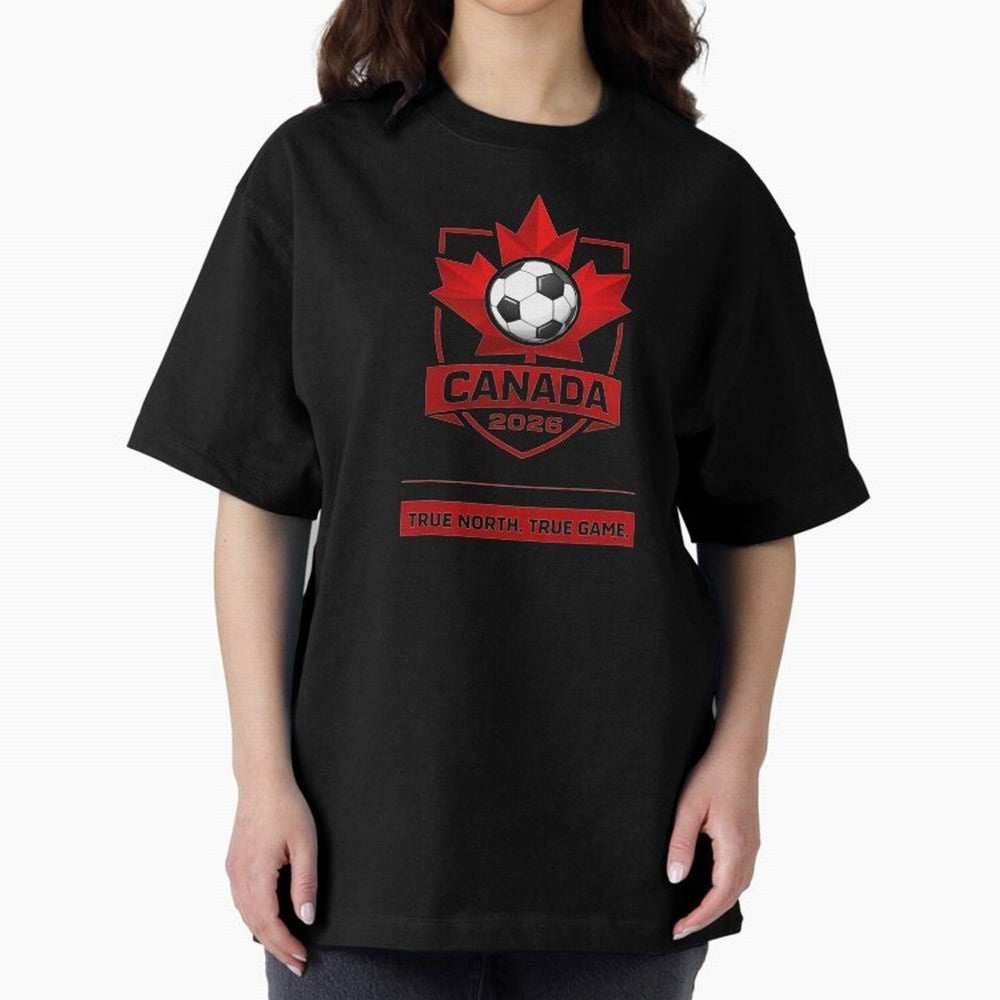 Canada Soccer 2026 Art Classic T-Shirt Turn Football Passion into FIFA World Cup 2026 USA Canada Mexico with Mbappe and Neymar, France and Portugal Energy, Champion Mindset, Group Stage Buzz, Knockout Tension and Passionate Fan Culture; Ideal for