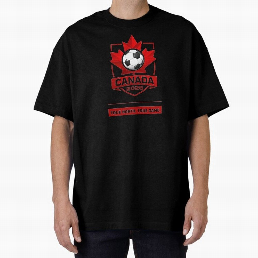 Canada Soccer 2026 Art Classic T-Shirt Turn Football Passion into FIFA World Cup 2026 USA Canada Mexico with Mbappe and Neymar, France and Portugal Energy, Champion Mindset, Group Stage Buzz, Knockout Tension and Passionate Fan Culture; Ideal for