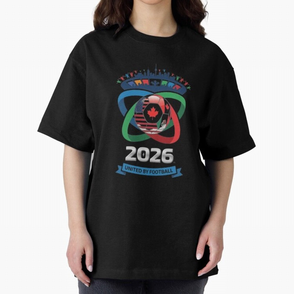 Infinity Loop World Cup 2026 Host Nation Classic T-Shirt Show Support during Match Day Hype around FIFA World Cup 2026, Haaland and Mbappe, France, Football Passion, Legendary Performances, Festival Vibes and Supporter Community; Perfect for People