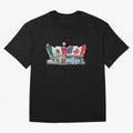 2026 World Cup Opening & Final ¨C Azteca Stadium Mexico & MetLife Stadium USA ¨C Football Design with Mexican, Canadian & US Flags Classic T-Shirt Make Game Day About Global Football Passion for FIFA World Cup 2026 USA Canada Mexico, Highlighting