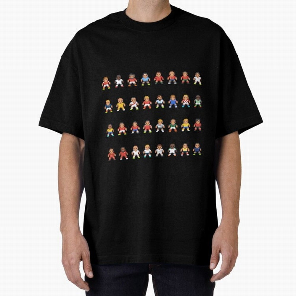 WC18 Classic T-Shirt Show Fan Pride Across Match Day Hype around FIFA World Cup 2026 USA Canada Mexico, Messi and Cristiano Ronaldo, Spain and Netherlands, Sports Nostalgia, International Competition, Famous Players and Unforgettable Victories;