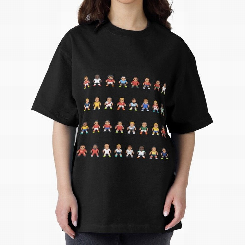 WC18 Classic T-Shirt Show Fan Pride Across Match Day Hype around FIFA World Cup 2026 USA Canada Mexico, Messi and Cristiano Ronaldo, Spain and Netherlands, Sports Nostalgia, International Competition, Famous Players and Unforgettable Victories;
