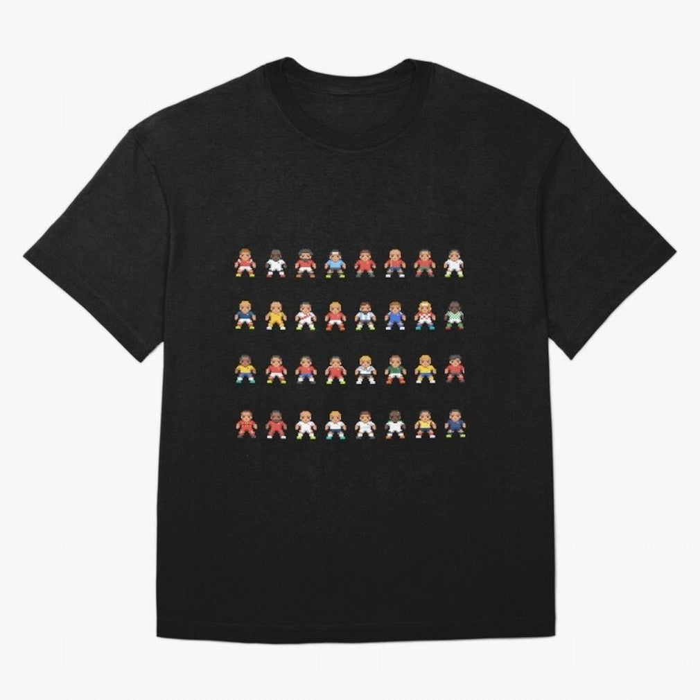 WC18 Classic T-Shirt Show Fan Pride Across Match Day Hype around FIFA World Cup 2026 USA Canada Mexico, Messi and Cristiano Ronaldo, Spain and Netherlands, Sports Nostalgia, International Competition, Famous Players and Unforgettable Victories;