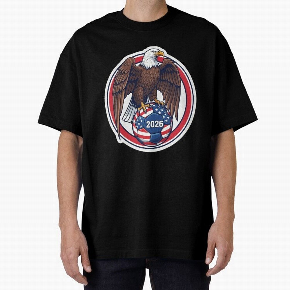 USA Eagle Soccer 2026 ¨C American Pride Football Design Classic T-Shirt Carry National Pride through FIFA World Cup 2026 Group Stage Highlighting Haaland, Brazil Energy, Supporter Pride, Iconic Celebrations, Legendary Names and Global Match Day