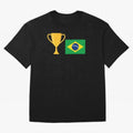 Brazil Soccer Team Fan Football Brazilian Flag 2022 T-Shirt - Brazil T shirt Soccer - Brazil Flag Vintage - Brazilian Classic T-Shirt Capture Stadium Memories from Global Football Passion for FIFA World Cup 2026 Group Stage, Featuring Cristiano