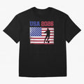 USA Soccer Fan 2026 United States American Flag Classic T-Shirt Capture Match Day Hype around FIFA World Cup 2026 USA Canada Mexico, Messi and Cristiano Ronaldo, Germany, Sports Nostalgia, International Competition, Famous Players and Unforgettable