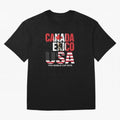 United 2026 World Cup - Canada, Mexico, USA Flags T-Shirt_83138002 Classic T-Shirt Upgrade FIFA World Cup 2026 for Fans of Mbappe and Argentina and Brazil, Bringing Football Festival Excitement, Trophy Ambitions, Country Rivalries and Star Player