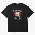 Front Print Canada Soccer World Cup 2026 - Canadian Fan Gift T-Shirt_84561562 Classic T-Shirt Bring a Champion Mindset to FIFA World Cup 2026 Group Stage Spirit, Featuring England, France and Netherlands, Messi, Neymar and Mbappe, Match Day