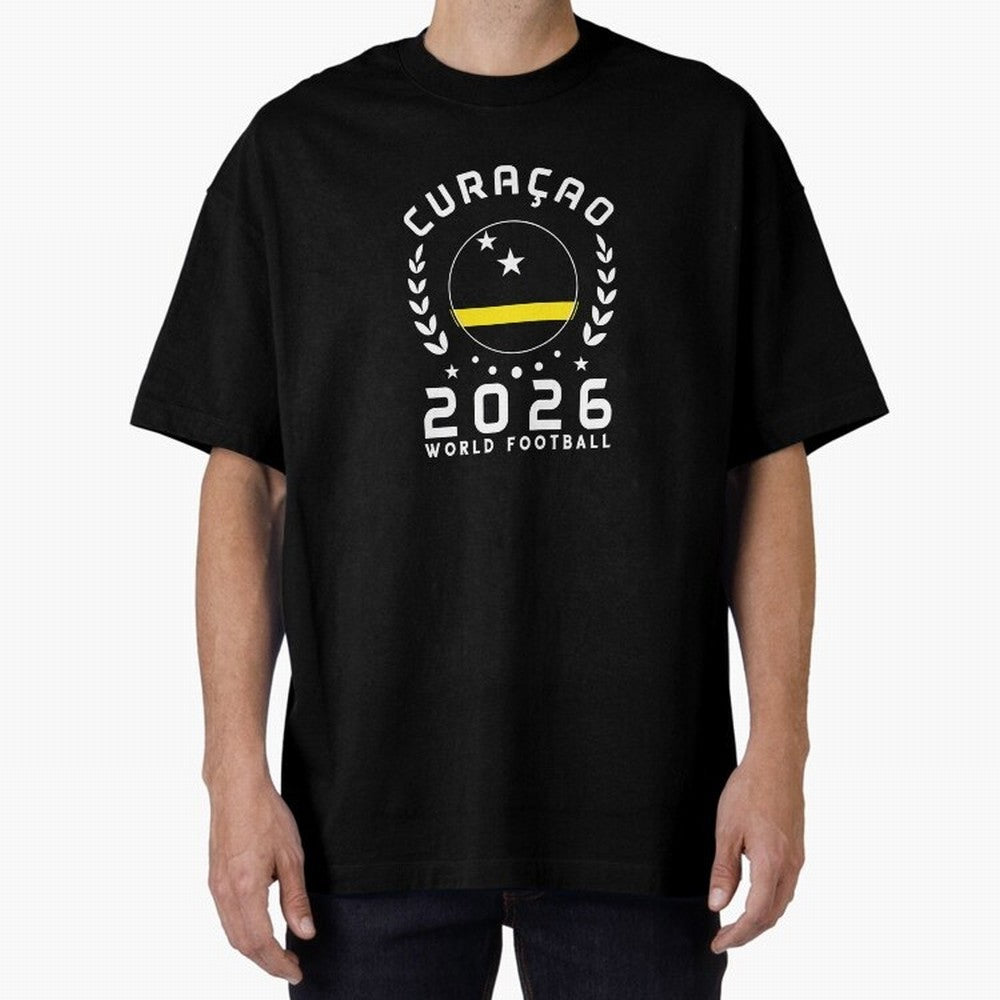World Cup 2026 Curacao Football Fan Curacaoan Supporter T-Shirt_85310550 Classic T-Shirt Experience FIFA World Cup 2026 Spirit, Celebrating Netherlands, Haaland, Football Passion, Legendary Performances, Festival Vibes and Supporter Community;