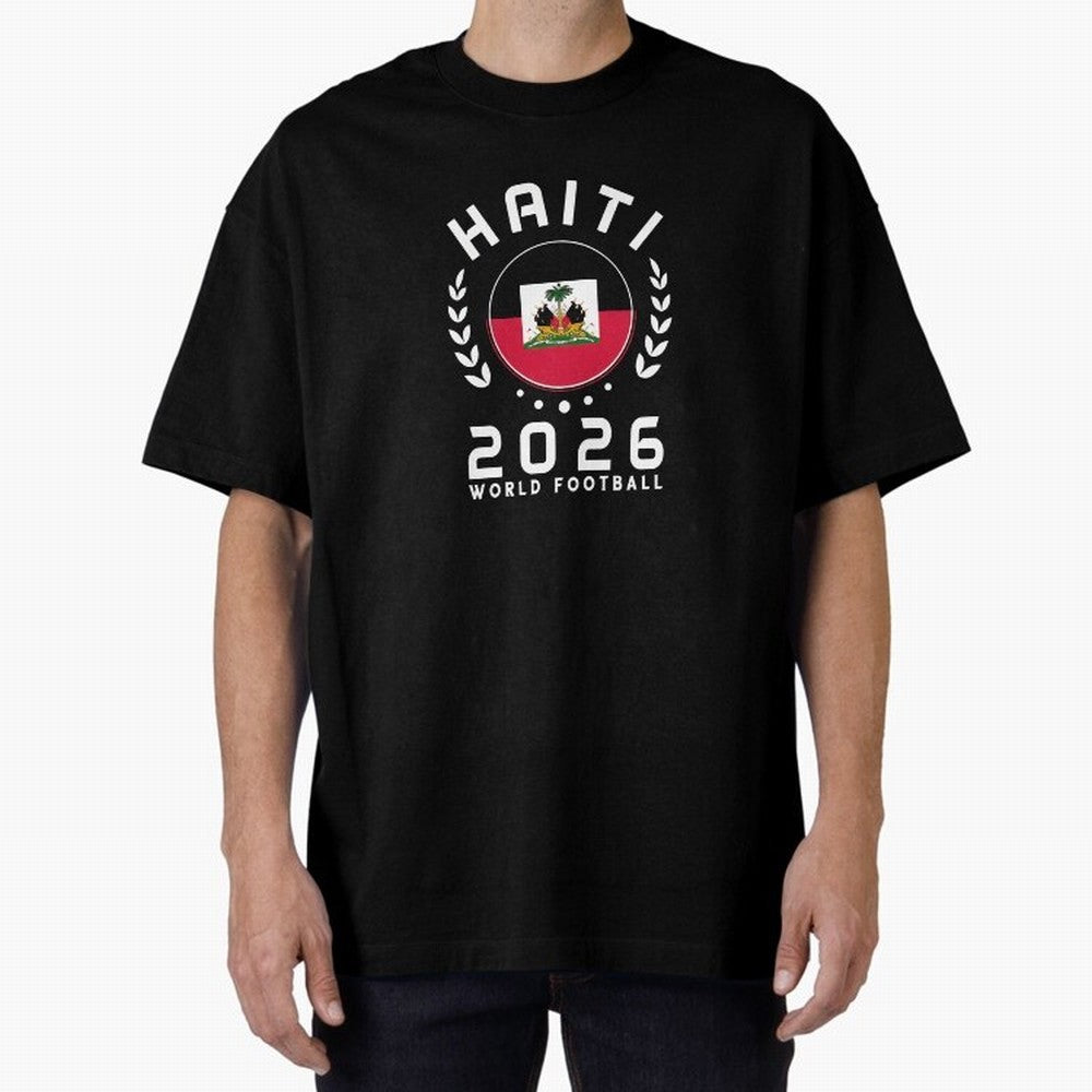World Cup 2026 Haiti Football Fan Haitian Supporter T-Shirt_84687246 Classic T-Shirt Honor the FIFA World Cup 2026 Journey through Messi, CR7 and Mbappe Highlights, Brazil, Portugal and Argentina Pride, Football Festival Excitement, Trophy