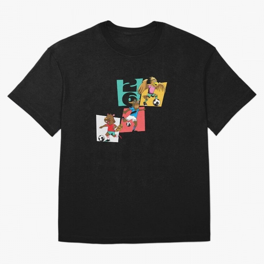 North America Mascots 2 T-Shirt_83568192 Classic T-Shirt Turn Every Weekend Toward the FIFA World Cup 2026 USA Canada Mexico Journey through Haaland and Mbappe Highlights, Argentina and Brazil Pride, Soccer Culture, Superstar Moments, National Team