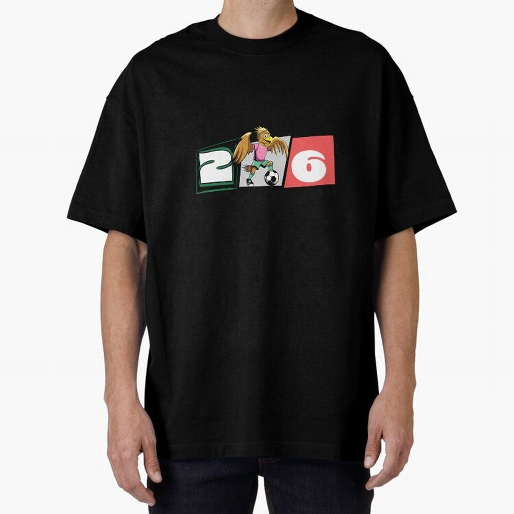 Mexico World Cup 2026 Horizontal T-Shirt_83569561 Classic T-Shirt Bring FIFA World Cup 2026 Group Stage Connected to Cristiano Ronaldo, Haaland and CR7, France and Portugal Energy, Football Passion, Legendary Performances, Festival Vibes and