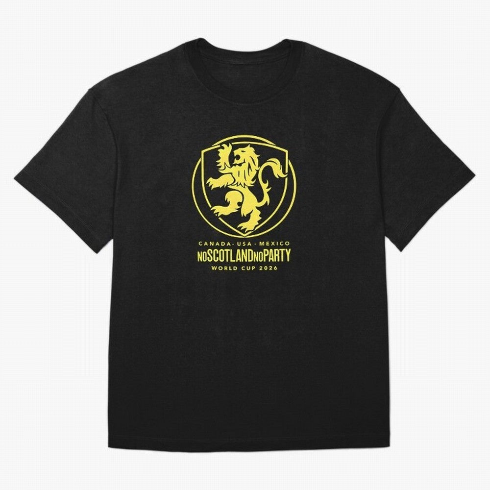 Scotland World Cup 2026 No Scotland No Party T-Shirt_83987455 Classic T-Shirt Feel the Trophy Chase of the FIFA World Cup 2026 Group Stage Journey through Messi Highlights, Brazil Pride, Game Day Rituals, Football Legends, Country Pride and the