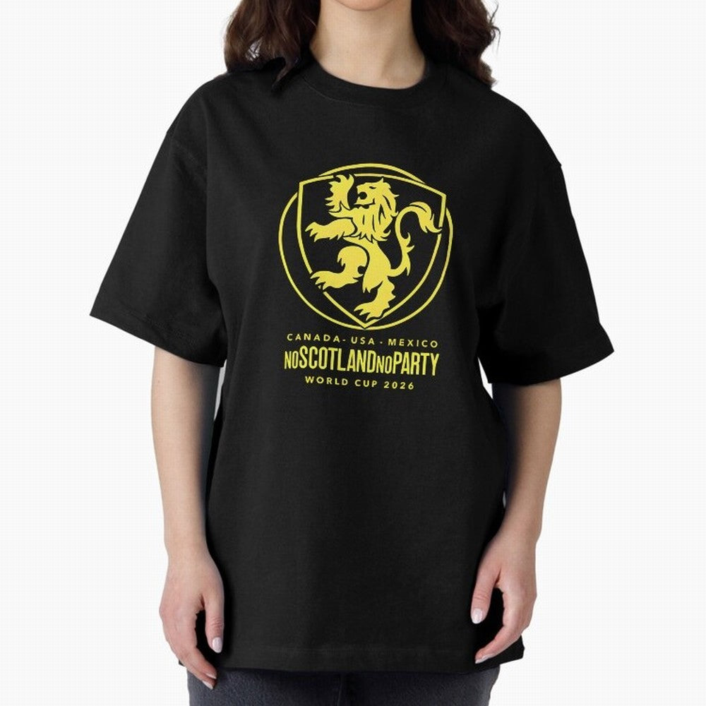 Scotland World Cup 2026 No Scotland No Party T-Shirt_83987455 Classic T-Shirt Celebrate the Stars of the FIFA World Cup 2026 Journey through CR7 and Messi Highlights, Netherlands Pride, Championship Spirit, Famous Goals, Roaring Crowds and