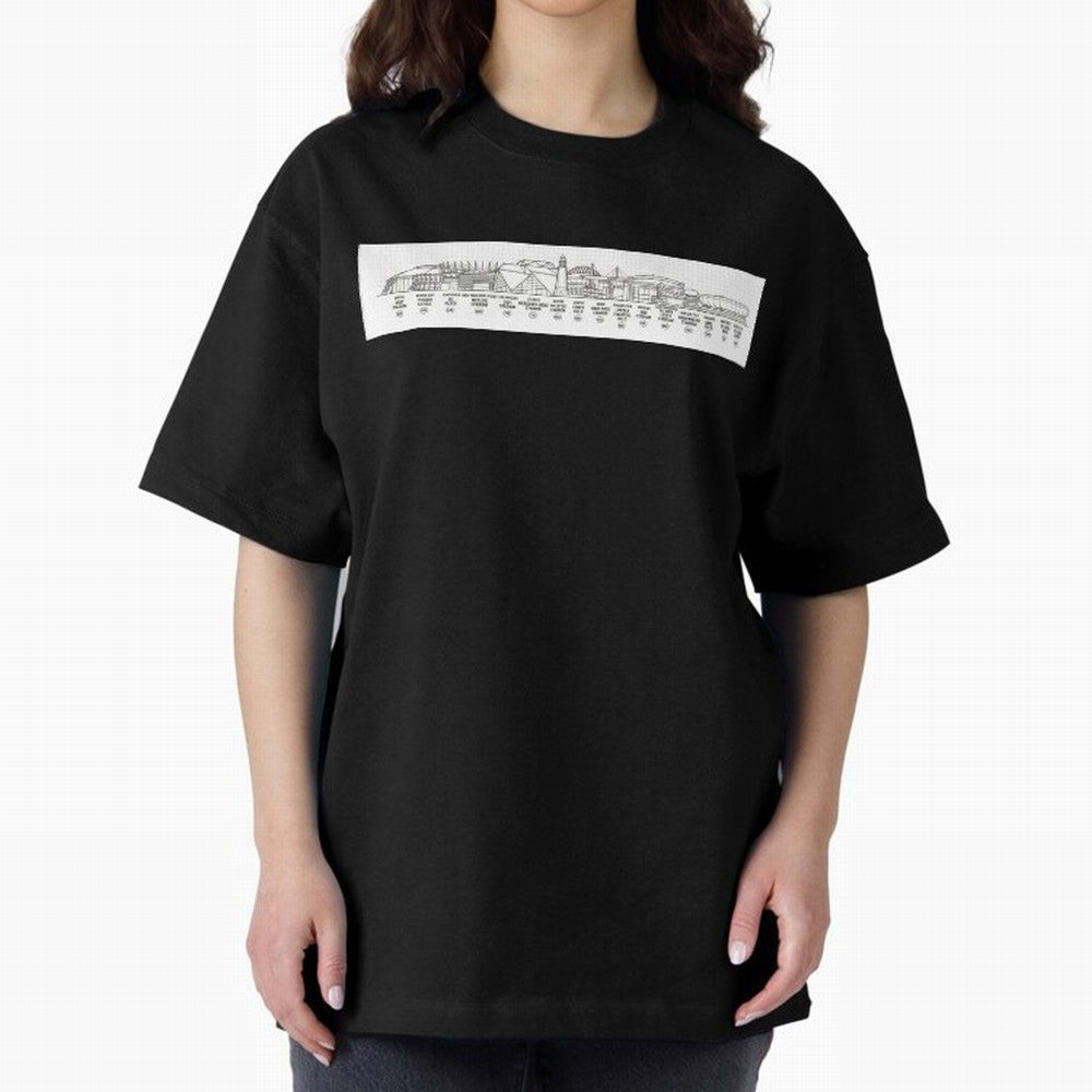World Cup 2026 Stadium Skyline Classic T-Shirt Represent Fans Who Live for the FIFA World Cup 2026 USA Canada Mexico Journey through Messi, CR7 and Mbappe Highlights, Portugal, Spain and Germany Pride, Retro Football Energy, Iconic Rivalries,