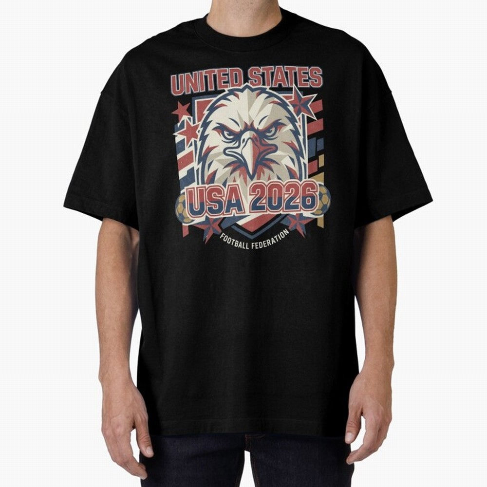 USA 2026 Retro Vintage World Cup Classic T-Shirt Honor the Beautiful Game during Global Football Passion for FIFA World Cup 2026 USA Canada Mexico, with Neymar, Haaland and Cristiano Ronaldo, France, Retro Football Energy, Iconic Rivalries, Trophy