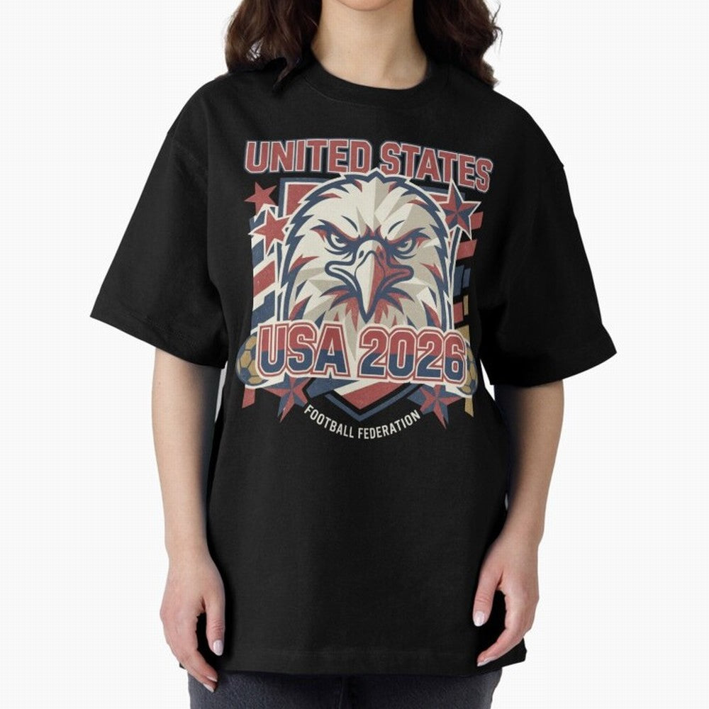 USA 2026 Retro Vintage World Cup Classic T-Shirt Honor the Beautiful Game during Global Football Passion for FIFA World Cup 2026 USA Canada Mexico, with Neymar, Haaland and Cristiano Ronaldo, France, Retro Football Energy, Iconic Rivalries, Trophy