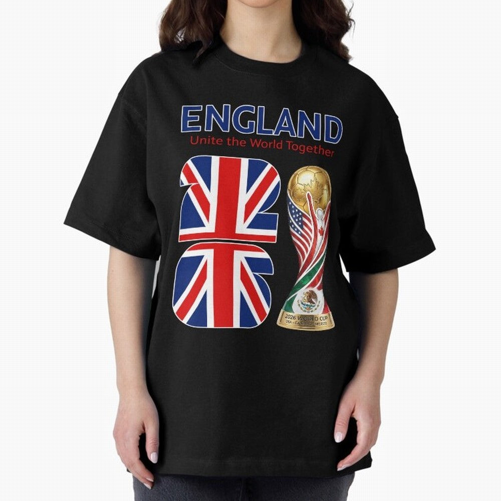 World Cup 2026, IMG 029, ENGLAND 001 Classic T-Shirt Support Global Football Passion for FIFA World Cup 2026 USA Canada Mexico, Built around CR7 and Messi, England, France and Netherlands, Worldwide Fan Energy, Dramatic Goals, Stadium Lights and