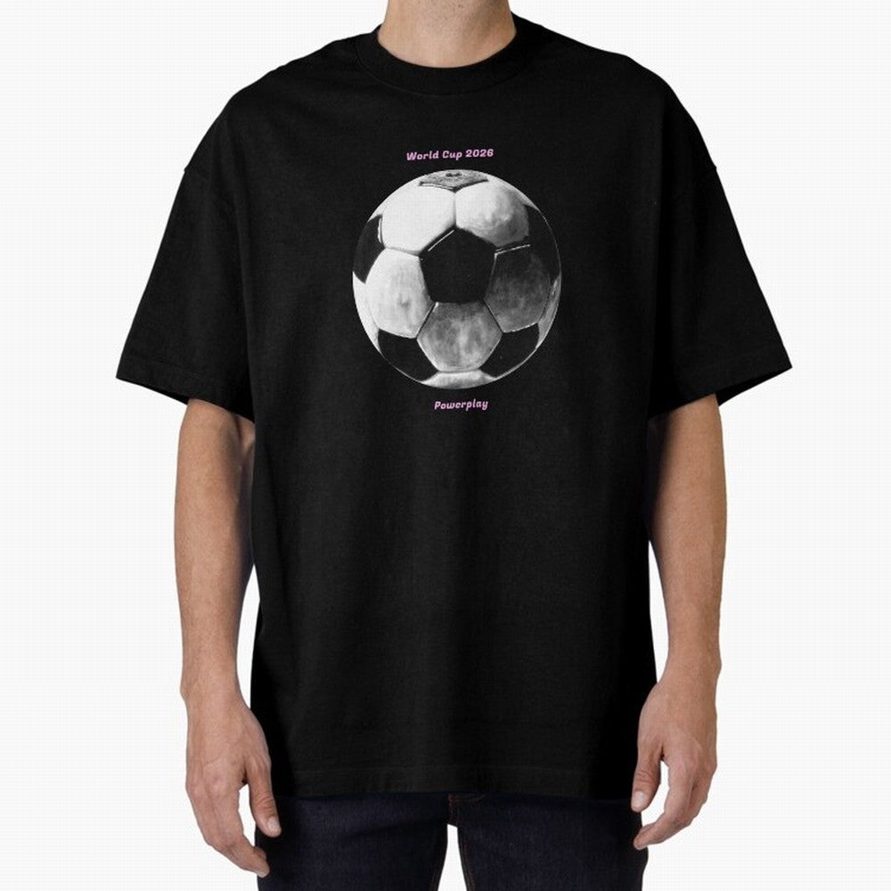 Powerplay World Cup 2026 Classic T-Shirt Honor the Beautiful Game during FIFA World Cup 2026 Filled with Messi, Portugal Energy, Classic Soccer Heritage, Championship Pressure, Fan Loyalty and International Pride; Great for Supporters Who Love