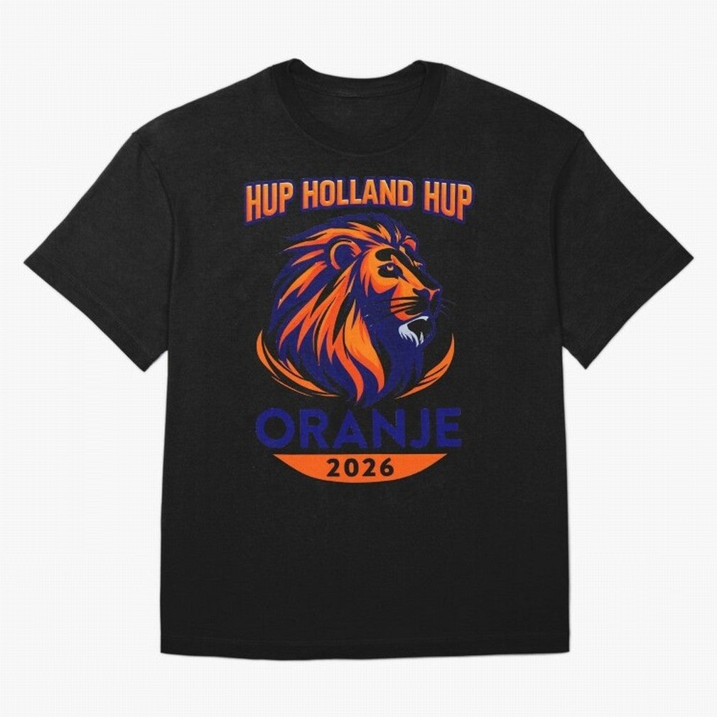 Netherlands World Cup 2026 Fan Art Classic T-Shirt Celebrate Soccer Greatness during FIFA World Cup 2026 Spirit, Capturing Portugal, Cristiano Ronaldo, Sports Nostalgia, International Competition, Famous Players and Unforgettable Victories; Made