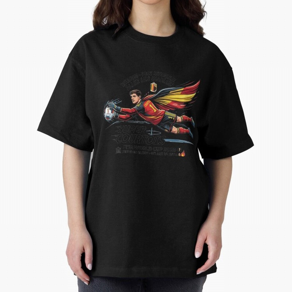 Thibaut Courtois Fan Art Classic T-Shirt Celebrate Classic Football Spirit in the FIFA World Cup 2026 USA Canada Mexico Journey through Neymar Highlights, Spain Pride, Champion Mindset, Group Stage Buzz, Knockout Tension and Passionate Fan Culture;