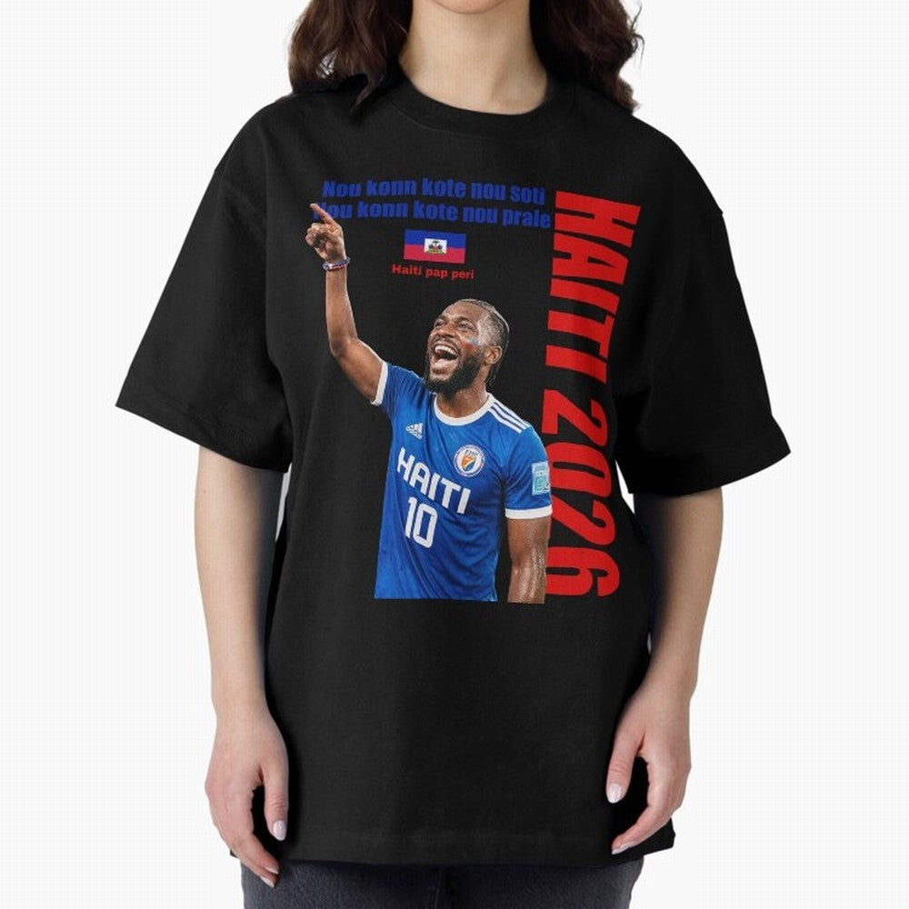 IMG 002, World Cup 2026, Haiti 002 Classic T-Shirt Fuel Your Fan Pride for Global Football Passion for FIFA World Cup 2026 USA Canada Mexico, Capturing Haaland and Mbappe, England, Vintage Soccer Flavor, Modern Football Stars, National Flags and