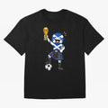 Wee Urb World Cup Classic T-Shirt Join Supporters Worldwide for the FIFA World Cup 2026 Group Stage Journey through Messi and Cristiano Ronaldo Highlights, Argentina and Brazil Pride, Supporter Pride, Iconic Celebrations, Legendary Names and Global
