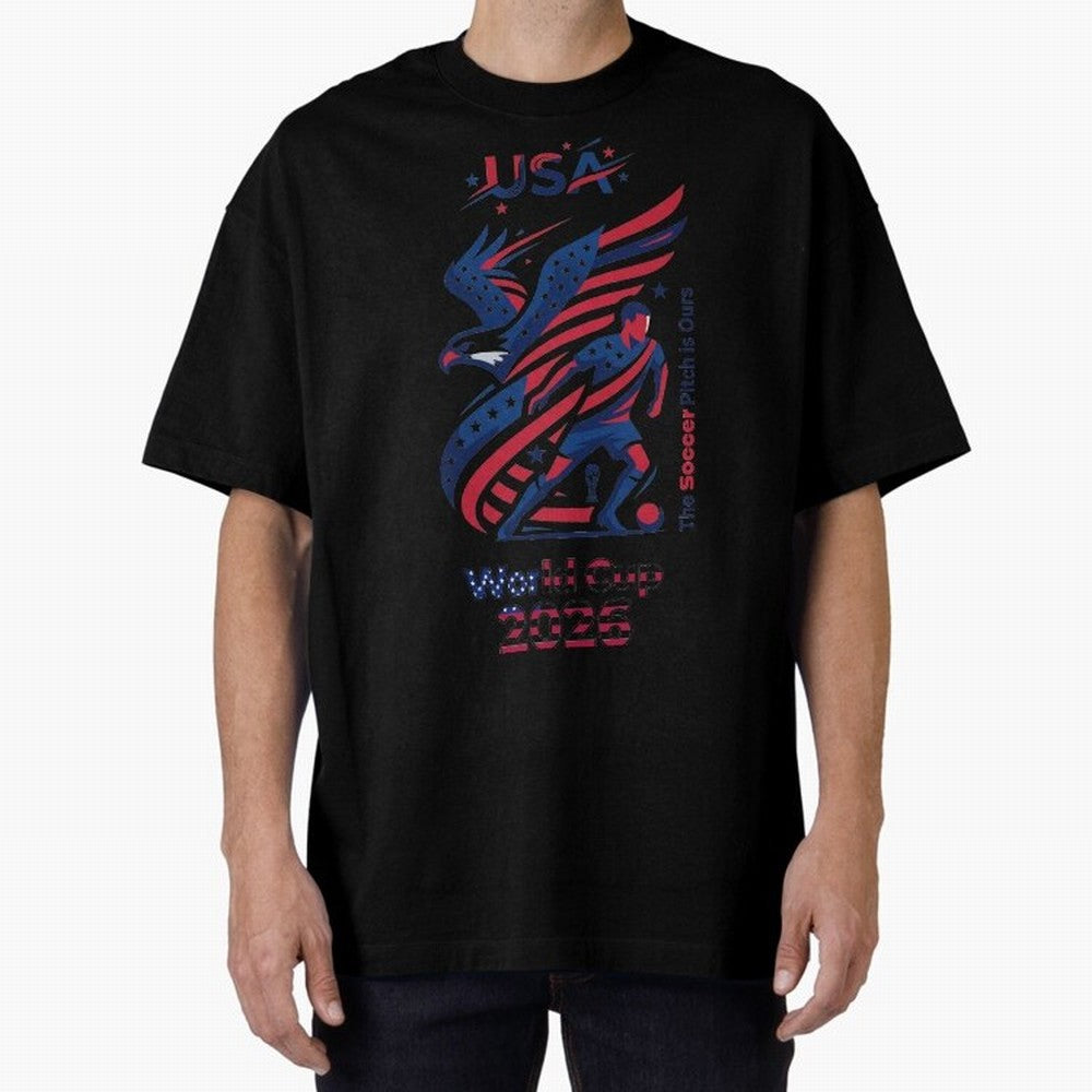 USA Soccer Shirt 2026 - Heritage Eagle World Cup Fan Tee - Premium Gildan Softstyle Unisex Football T-Shirt - United States Supporter Gear Classic T-Shirt Bring Champion Energy into Match Day Hype around FIFA World Cup 2026, Messi, Spain, Vintage