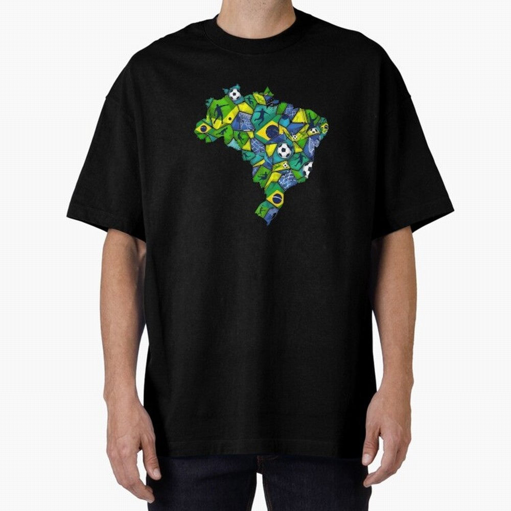 Brazil - World Cup 2026 Classic T-Shirt Bring a Vintage Feel to FIFA World Cup 2026 USA Canada Mexico Made for Messi, England Energy, Football History, Final Match Energy, Crowd Noise and Once in a Lifetime Moments; Ideal for Fans Who Follow Messi,