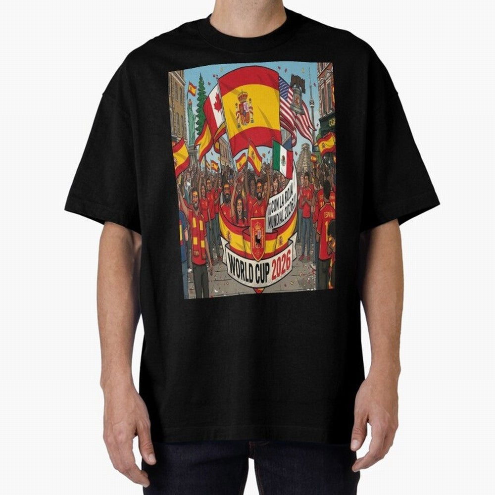 Spain Classic T-Shirt Feel the Roar of the FIFA World Cup 2026 USA Canada Mexico Journey through Cristiano Ronaldo, Haaland and CR7 Highlights, Netherlands Pride, Champion Mindset, Group Stage Buzz, Knockout Tension and Passionate Fan Culture;