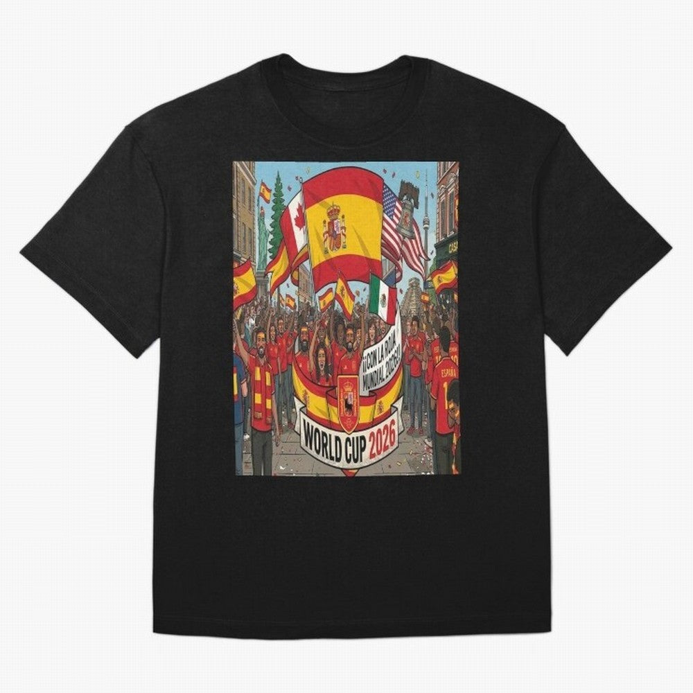 Spain Classic T-Shirt Feel the Roar of the FIFA World Cup 2026 USA Canada Mexico Journey through Cristiano Ronaldo, Haaland and CR7 Highlights, Netherlands Pride, Champion Mindset, Group Stage Buzz, Knockout Tension and Passionate Fan Culture;