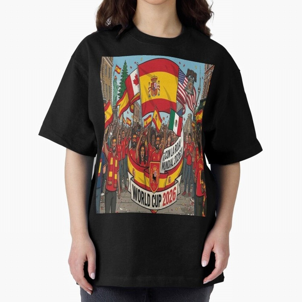 Spain Classic T-Shirt Feel the Roar of the FIFA World Cup 2026 USA Canada Mexico Journey through Cristiano Ronaldo, Haaland and CR7 Highlights, Netherlands Pride, Champion Mindset, Group Stage Buzz, Knockout Tension and Passionate Fan Culture;