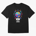 2026 Colorful Soccer Ball USA Canada Mexico 26 Classic T-Shirt Fuel Your Fan Pride for Global Football Passion for FIFA World Cup 2026 USA Canada Mexico, Made for Haaland, Portugal, Fan Favorite Moments, National Team Passion, Big Match Drama and