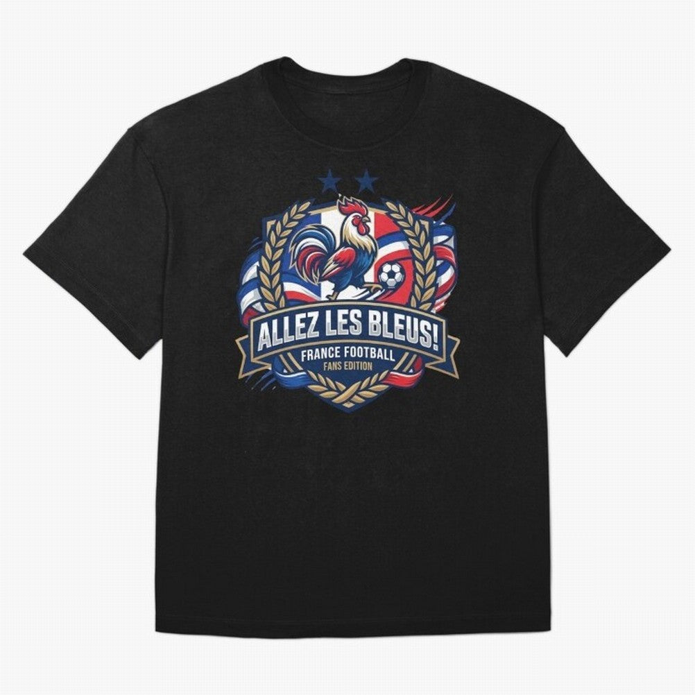 France Fan Art for World Cup 2026 Classic T-Shirt Fuel FIFA World Cup 2026 USA Canada Mexico for Fans of Mbappe and Spain, Bringing Fan Favorite Moments, National Team Passion, Big Match Drama and Soccer History; Ideal for Fans Who Follow Messi,