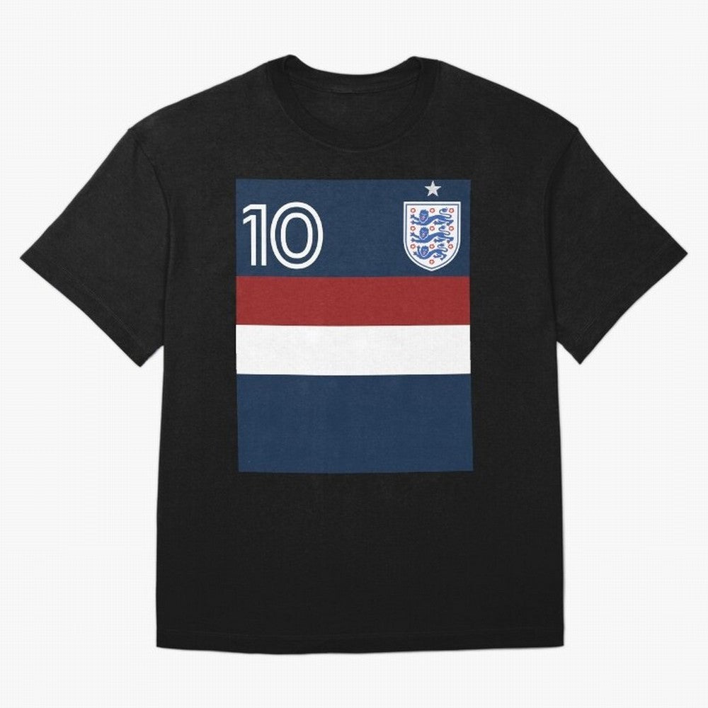 England | 2026 World Cup Fan Apparel Classic T-Shirt Feel the Trophy Chase of Global Football Passion for FIFA World Cup 2026 USA Canada Mexico, with Neymar, Haaland and Cristiano Ronaldo, England and Germany, Champion Mindset, Group Stage Buzz,